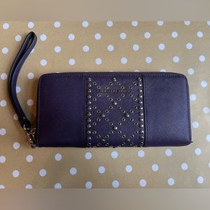 Deep purple Micheal Kors wallet